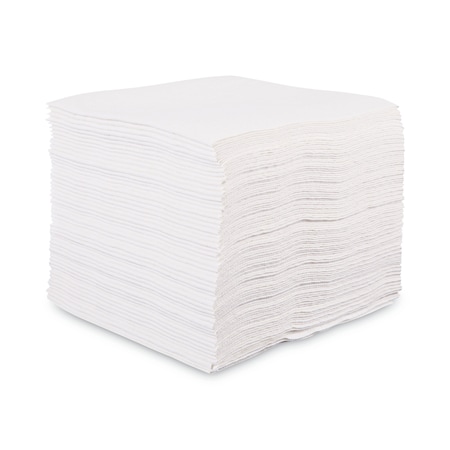 BOARDWALK Towels & Wipes, White, Double Recrepe (DRC), General Purpose, 1080 Wipes, 12" x 13" BWKV030QPW